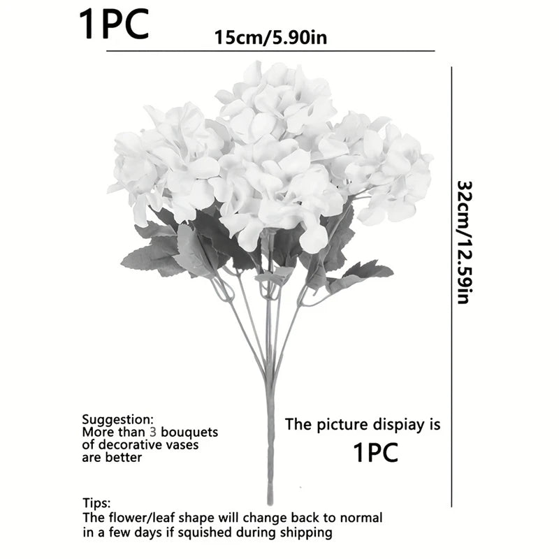 Artificial Silk Hydrangea Flowers – Wedding & Home Décor Artificial Silk Flowers Babs