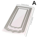 DIY Square Border Metal Cutting Dies for Scrapbooking & Paper Art Metal Cutting Dies Babs 1PC A