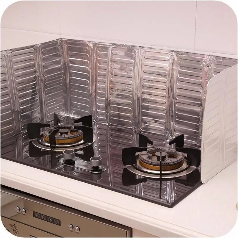 Aluminum Foil Oil Splash Guard Baffle Board for Kitchen Cooking Splash Guard Babs