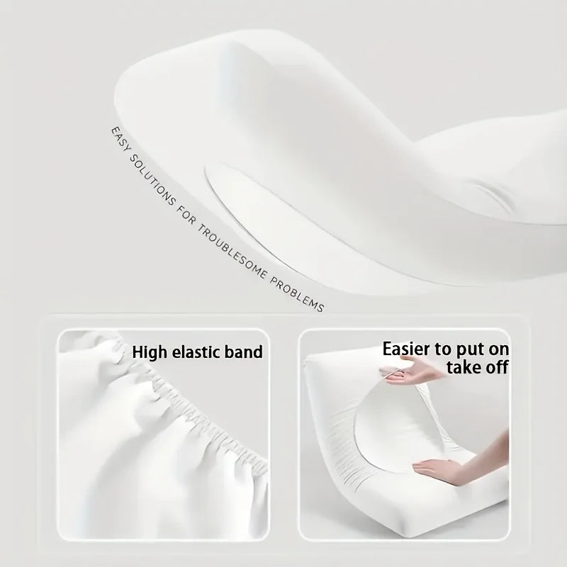 4pcs Soft Disposable Travel Pillowcases – Hotel & Camping Travel Pillowcase Set Babs