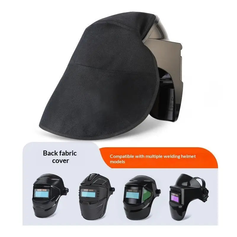 Welding Helmet Cover & Bib Set – Flame Retardant Neck Guard Welding Helmet Cover Babs