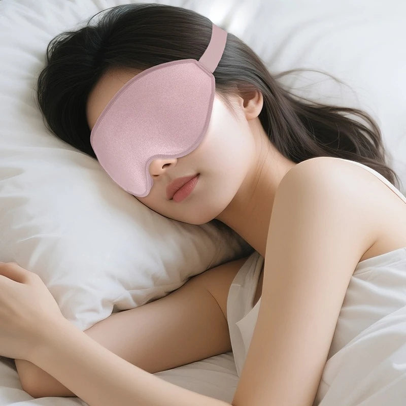3D Memory Foam Blackout Sleep Eye Mask – Zero Eye Pressure Sleep Eye Mask Babs