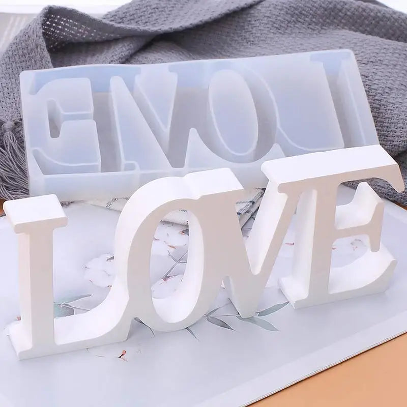 Love Heart Silicone Epoxy Resin Mold – DIY Craft & Gift Making Silicone Craft Mold Babs
