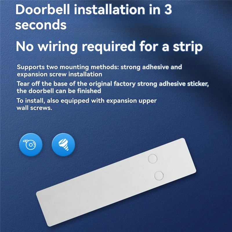 WiFi Video Doorbell 2MP Camera, PIR Motion & Night Vision WiFi Video Doorbell Babs