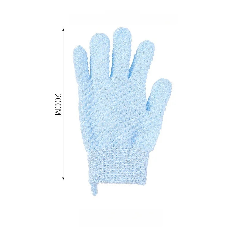 Soft Exfoliating Bath Gloves & Back Scrubber Set | Babs Exfoliating Bath Gloves Babs