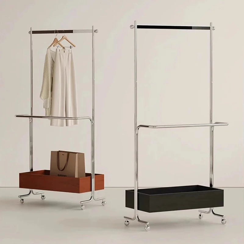 Metal Minimalist Coat Rack | Stainless Steel Luxury Hallstand Metal Coat Rack Babs