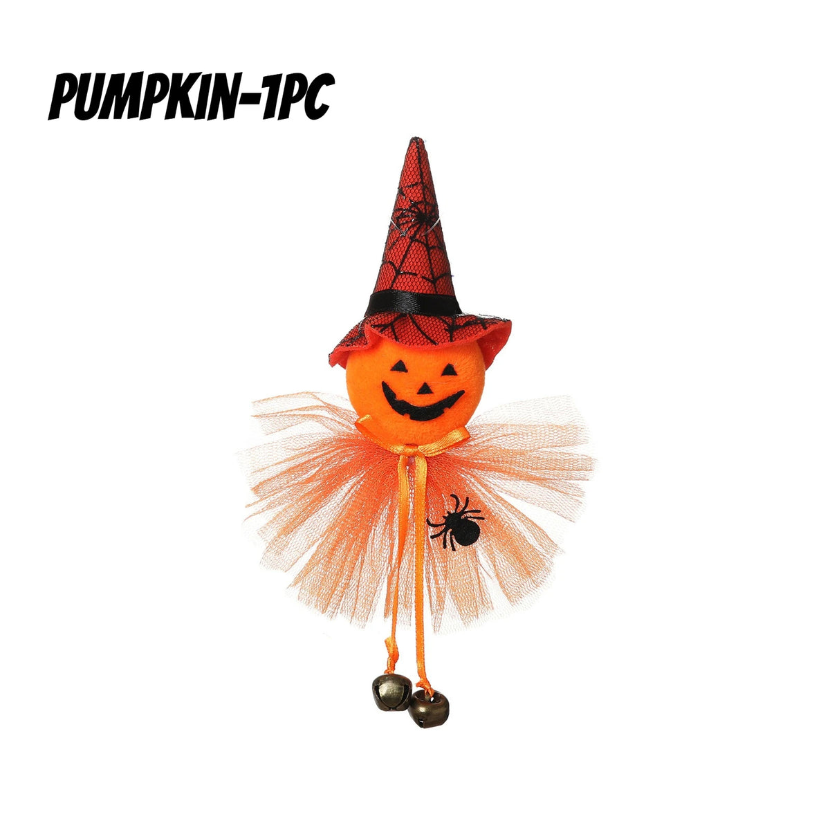 Halloween Gnome Hanging Ornaments – Set of 4 Spooky Characters Halloween Hanging Ornament Babs Pumpkin-1PC As shown