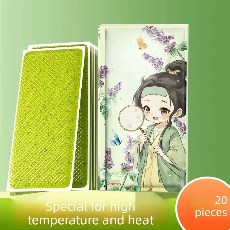 Herbal Extract Cooling Patches – Portable Body Cooling Sheets Herbal Cooling Patch Babs