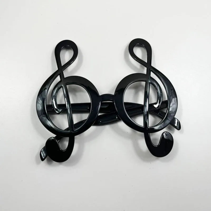 10pcs Musical Note Party Glasses for Kids & Adults – Mix Colors Novelty Party Glasses Babs