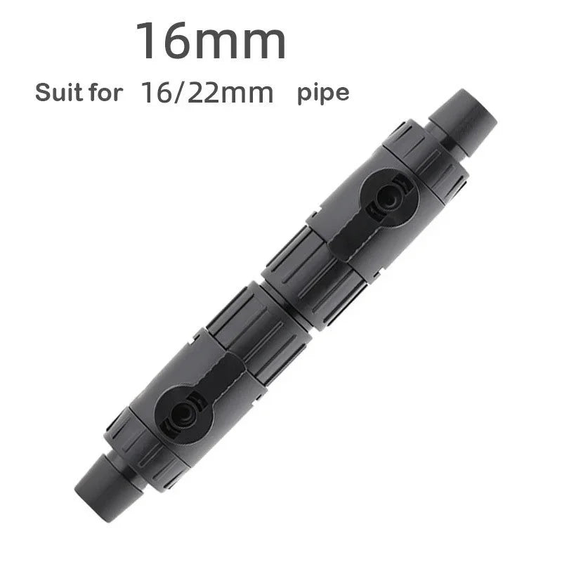 Aquarium Quick-Release Tap Connector | Fish Tank Hose Valve Aquarium Hose Connector Babs 16mm XS（old）