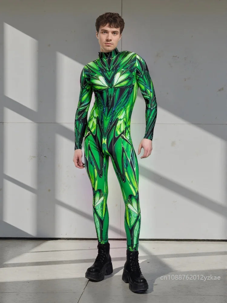 Steampunk Armor Bodysuit Cosplay Tights – Halloween Costume Cosplay Costume Bodysuit Babs