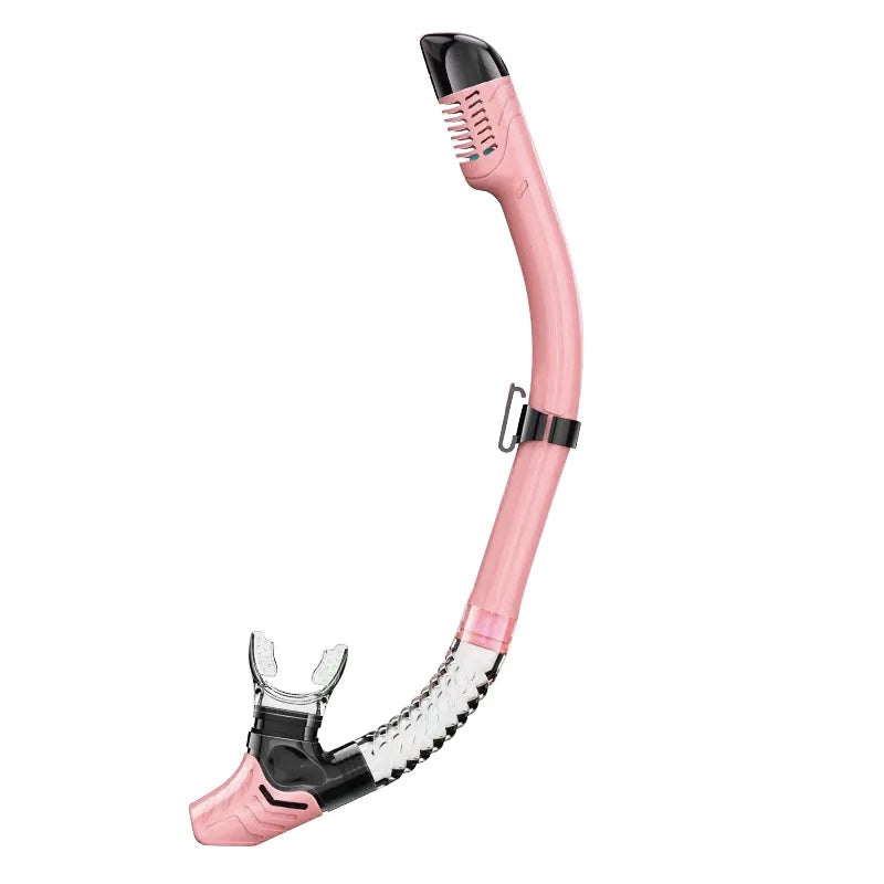 Full Dry Snorkel for Adults – Silicone Mouthpiece & Clip Dry Snorkel Babs