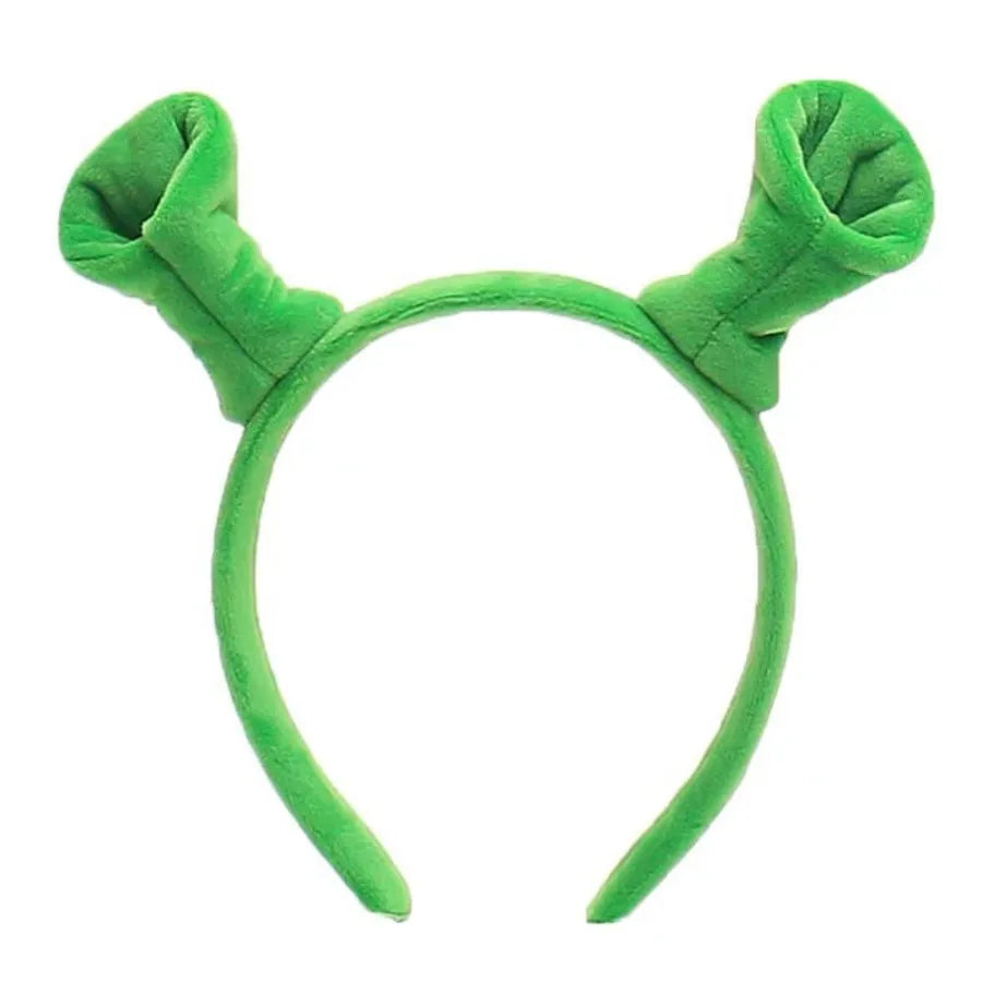 Shrek Plush Ogre Ears Headband – Novelty Party Hair Hoop Novelty Headband Babs A