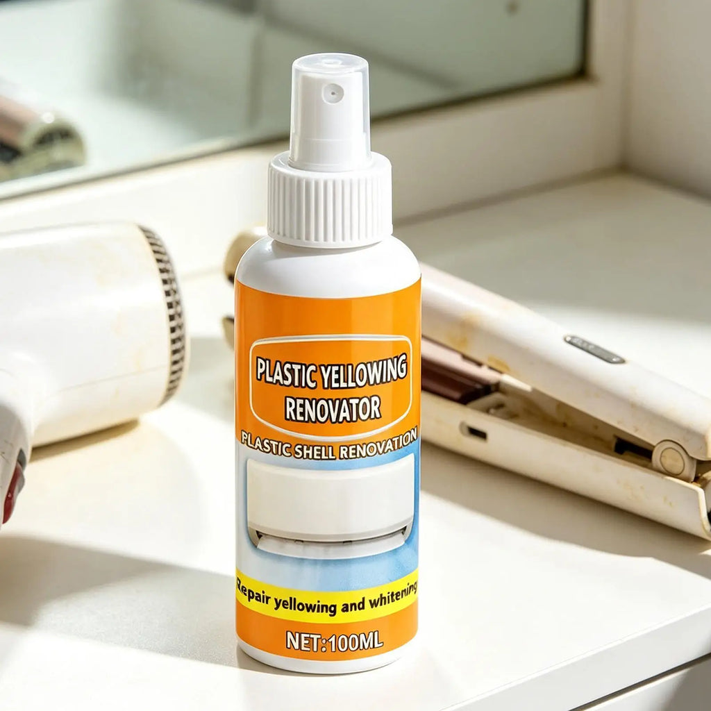 Plastic Yellowing Remover Spray – Anti-Oxidation Cleaner Surface Cleaning Spray Babs