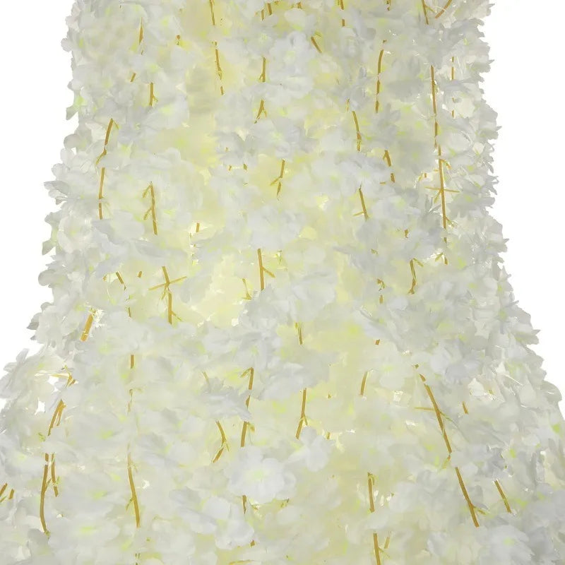 180cm Artificial Cherry Blossom Garland Hanging Vine Wall Decor Artificial Flower Garland Babs