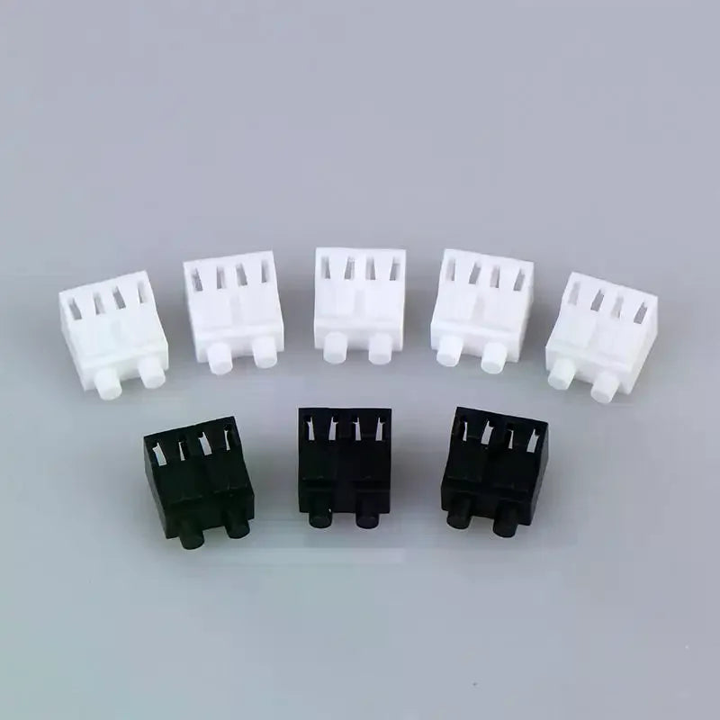 LC Duplex Fiber Optic Dust Caps – Anti-Oxidation Port Covers 10/50pc Fiber Optic Dust Caps Babs