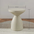 Modern Round Mini Coffee Table – Minimalist Luxury Side Table Round Coffee Table Babs Beige Large