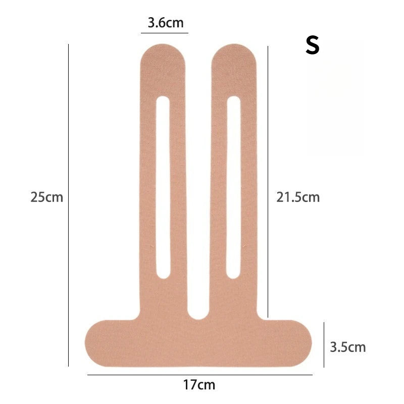 Pre-Cut Kinesiology Tape – Knee, Ankle & Joint Support Athletic Kinesiology Tape Babs B-S-brown