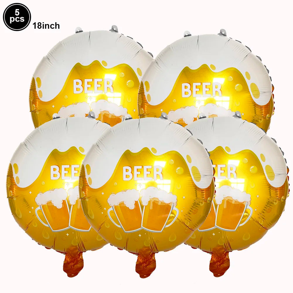 Whiskey Party Decor Set – Balloons, Banner & Table Honeycomb Party Decoration Set Babs