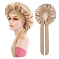 Women's Elastic Sleeping Hat – Solid Color Hair Care Cap Sleeping Hair Cap Babs 1PCS