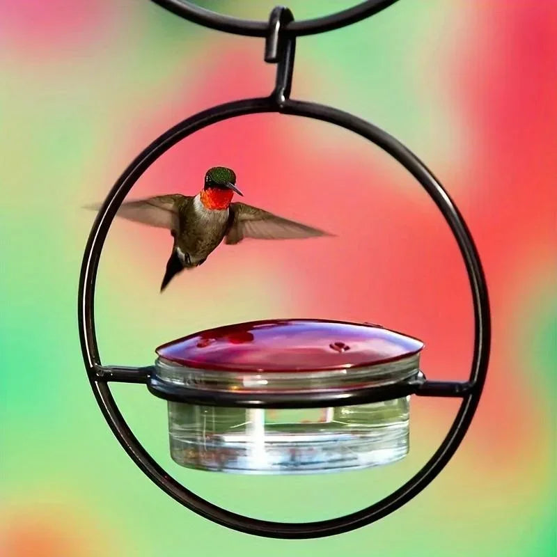 Hanging Hummingbird Feeder – Bee-Proof for Yard & Garden Hanging Bird Feeder Babs
