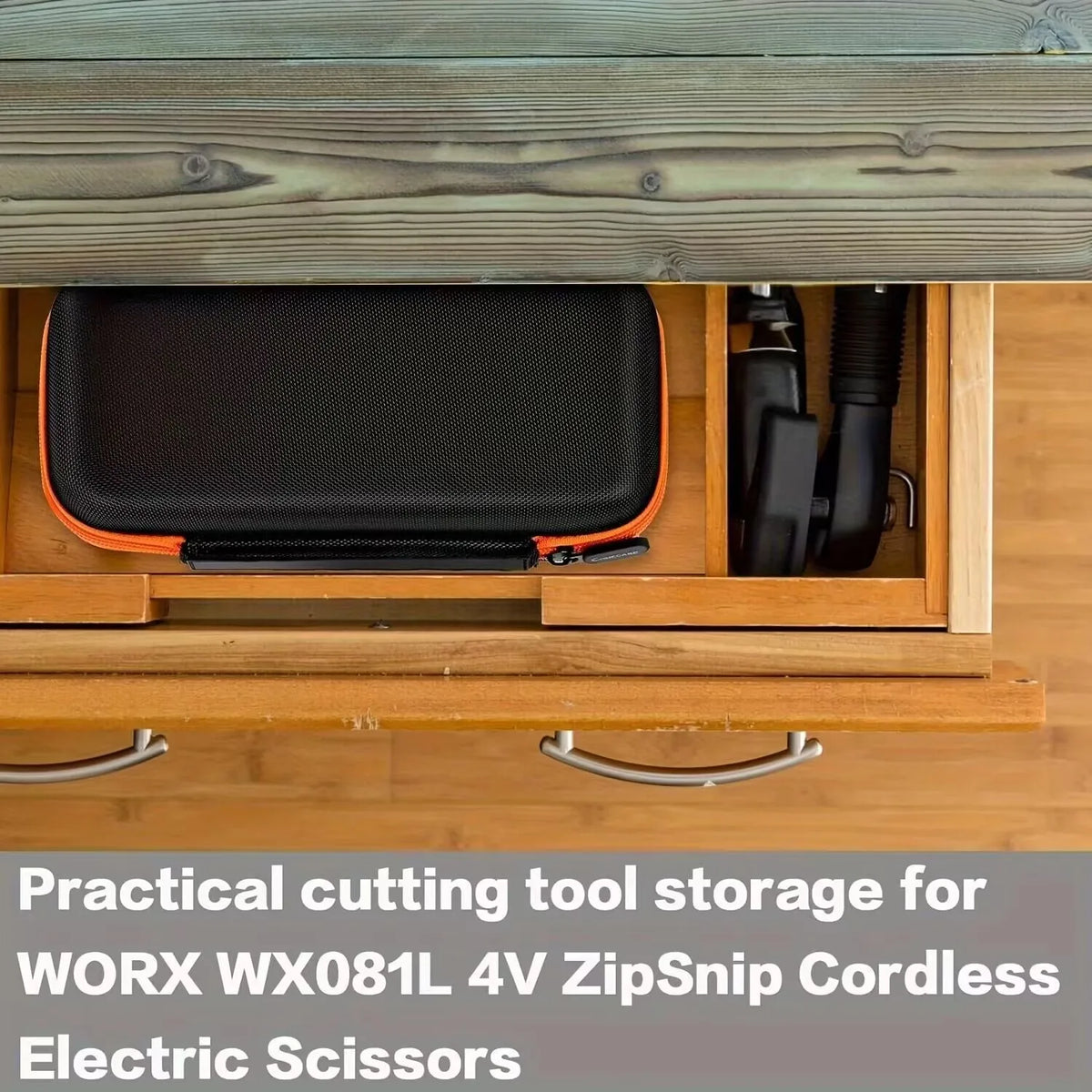 Hard EVA Case for WORX WX082L WX081L ZipSnip Electric Scissors Tool Storage Case Babs