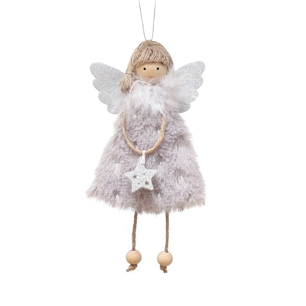 3PCS Angel Doll Christmas Tree Ornaments – Cute Xmas Pendants Christmas Tree Ornaments Babs