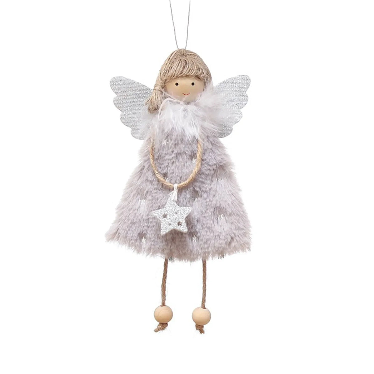 3PCS Angel Doll Christmas Tree Ornaments – Cute Xmas Pendants Christmas Tree Ornaments Babs