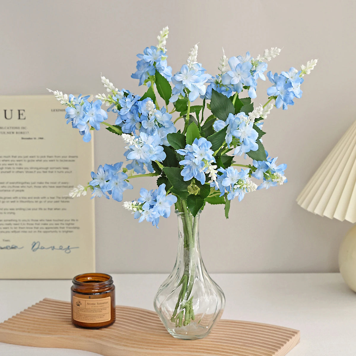 Silk Artificial Moundlily Flowers – Wedding & Home Décor Bouquet Artificial Flower Bouquet Babs