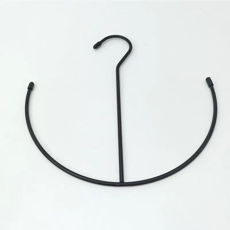 Stainless Steel Baseball Cap Hat Rack Closet Storage Organizer Hat Storage Rack Babs black
