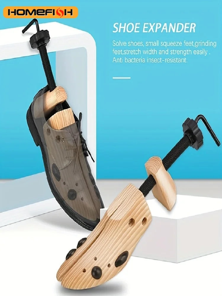 Wooden Shoe Stretcher – Unisex Widener for Wide Feet Shoe Stretcher Babs