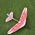 DIY Foam Gyroscope Hand-Throw Aircraft Model Kit for Kids DIY Aircraft Model Kit Babs 1pcs random color