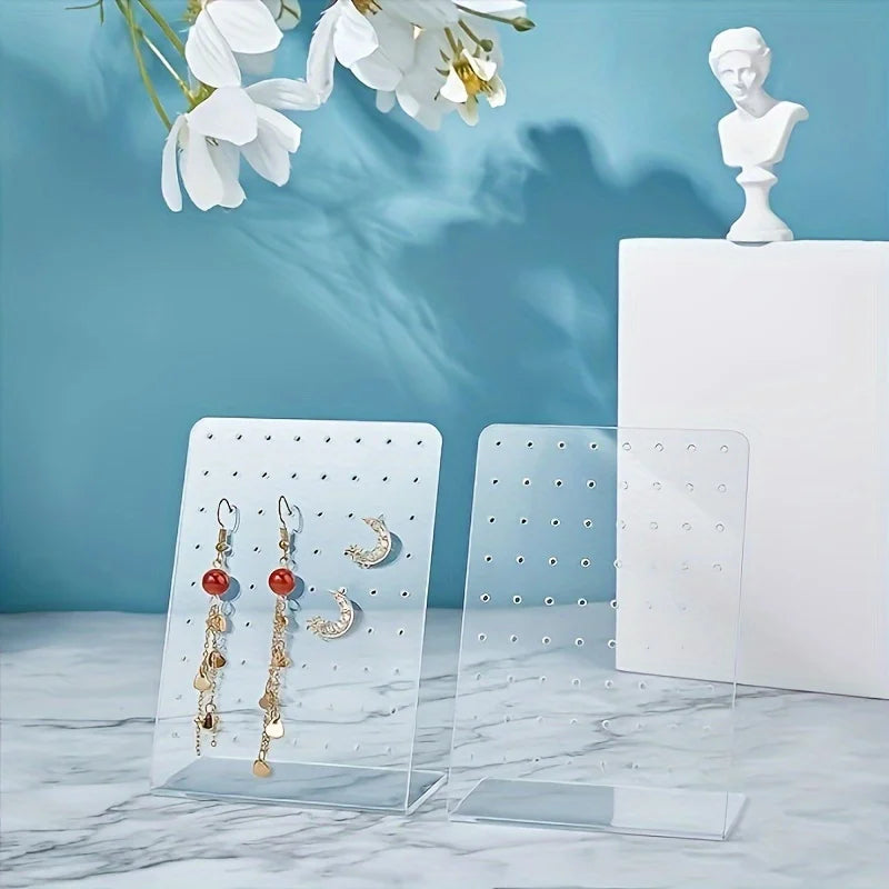 Acrylic Jewelry Display Stand – Earrings, Necklace & Pin Holder Jewelry Display Stand Babs