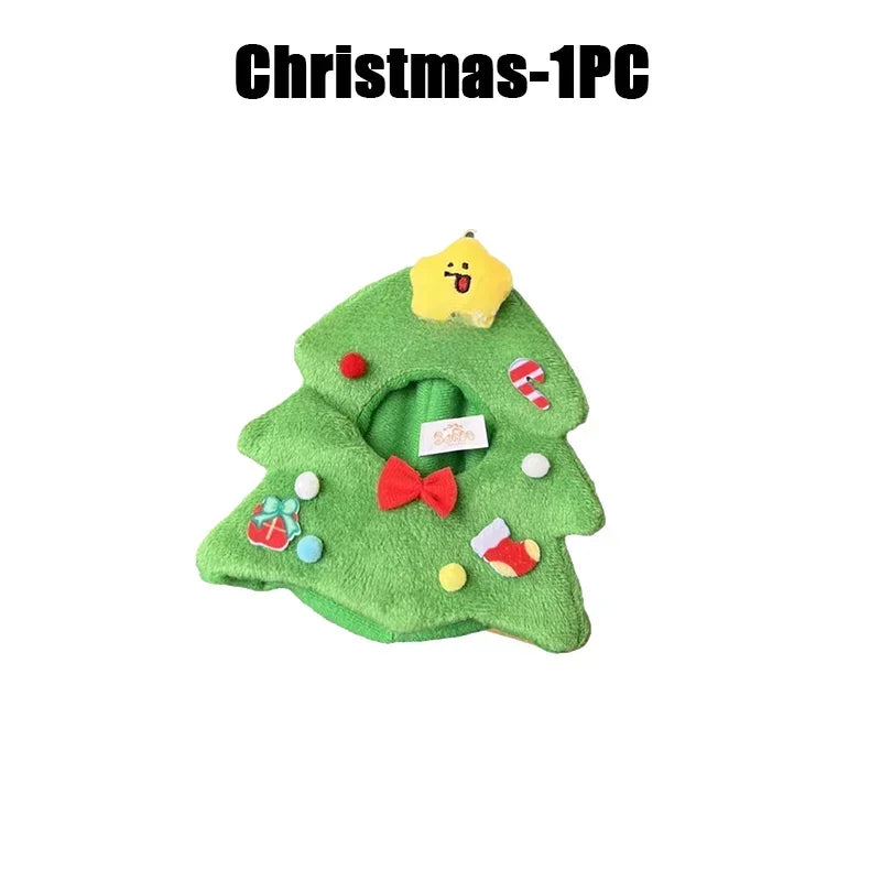 Plush Animal Hood Keychain DIY Craft Kit – Holiday Gift DIY Plush Craft Kit Babs Christmas-1PCS