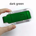 LED USB Rechargeable Clip Book Light – Portable Reading Lamp Clip Book Light Babs Dark green