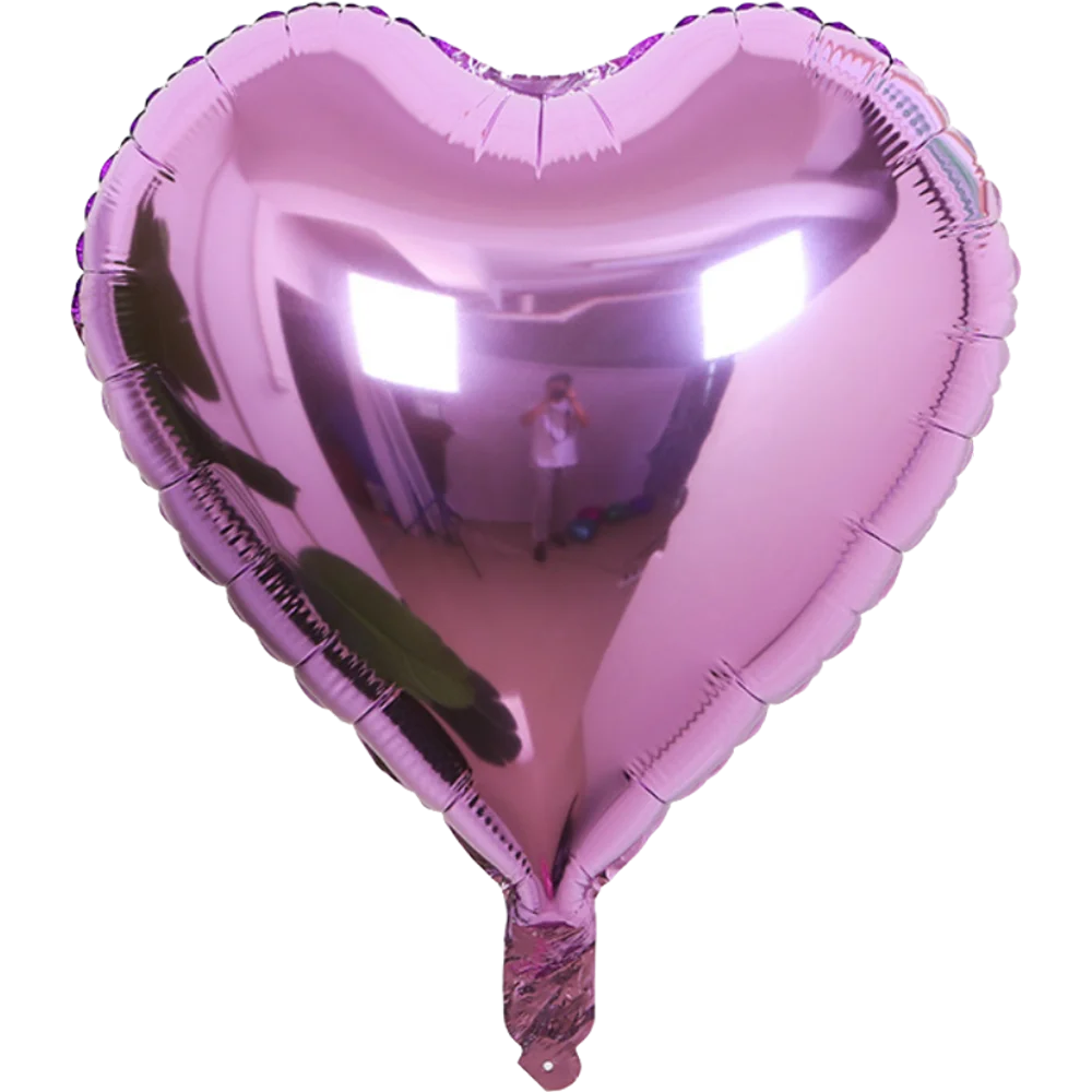 18" Star & Heart Foil Balloons for Parties & Weddings (5–50 pcs) Party Foil Balloons Babs