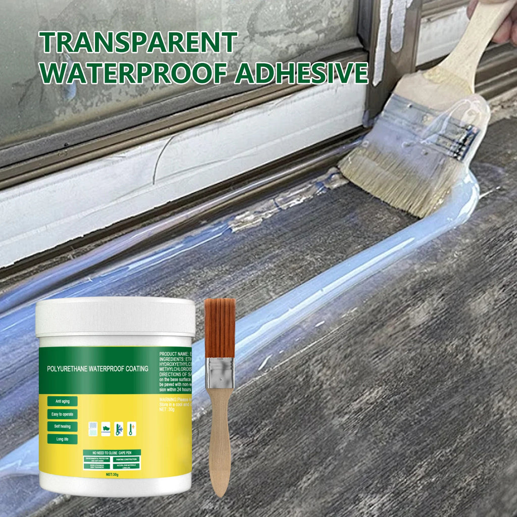 Transparent Waterproof Sealant Glue – Clear Coating & Leak Repair Waterproof Sealant Coating Babs