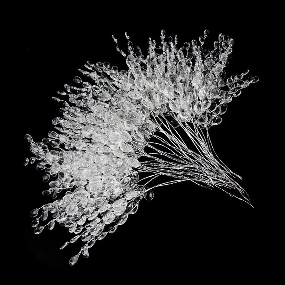 20/40pcs Crystal Acrylic Water Droplet Wedding DIY Decorations Wedding DIY Decorations Babs
