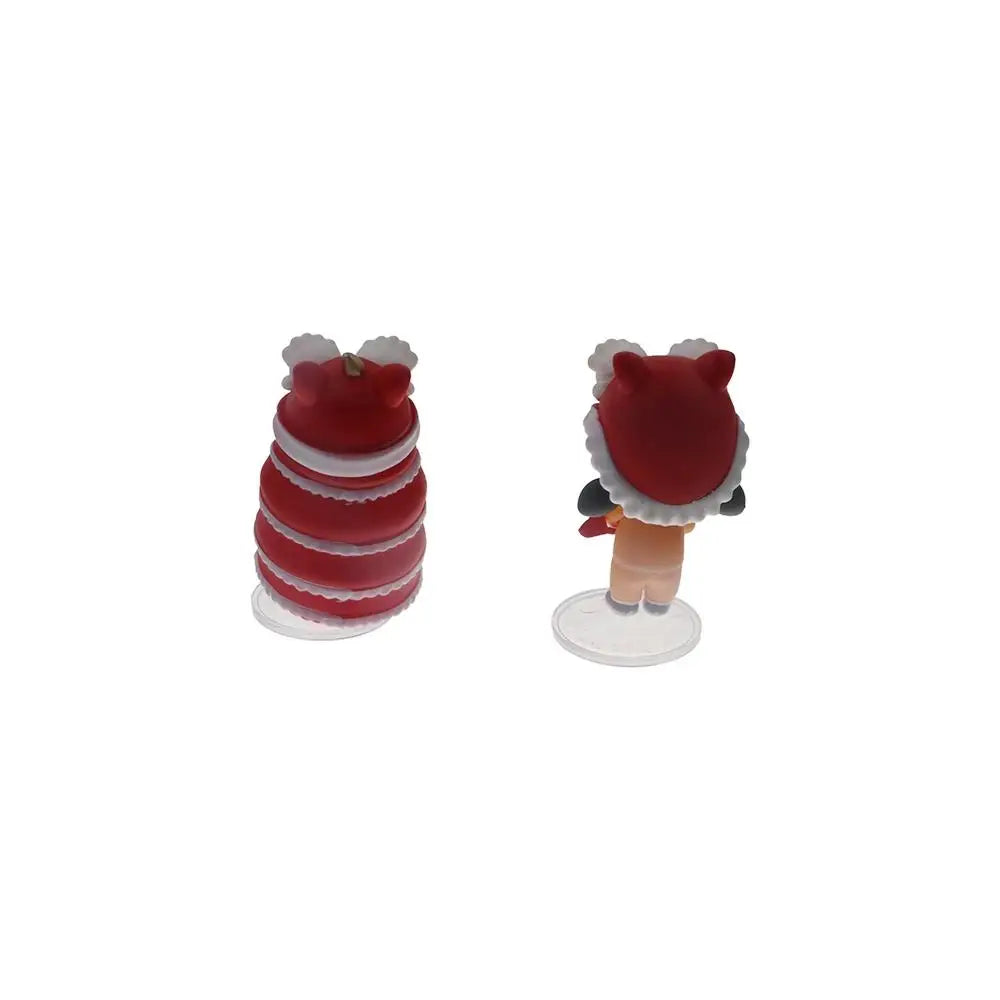 Chinese New Year Lion Dance Doll Ornament & Cake Topper Festive Figurine Ornament Babs