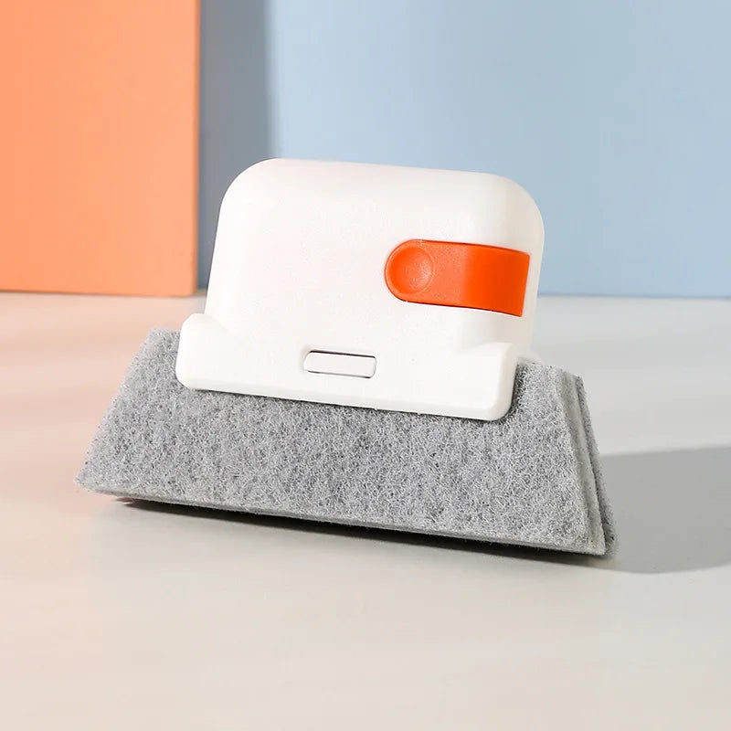 2-in-1 Detachable Window Track & Gap Cleaning Brush Gap Cleaning Brush Babs Orange 13.5x8.5cm