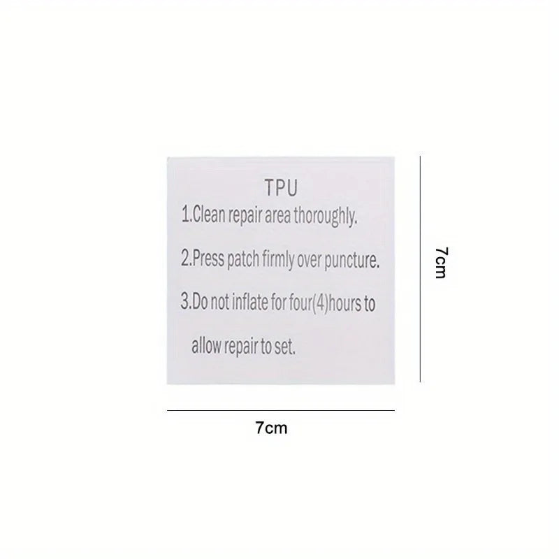 10pcs Waterproof Transparent Self-Adhesive Repair Patches – Tent & Jacket Gear Repair Patches Babs