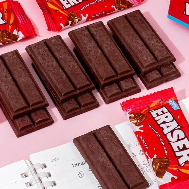 Cartoon Chocolate Eraser – Fun Novelty Pencil Eraser Novelty Eraser Babs