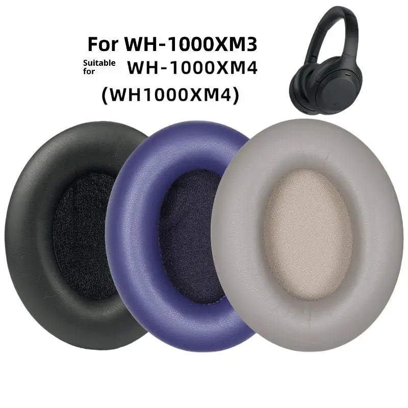 2Pcs Memory Foam Ear Pads for WH-1000XM3 & WH-1000XM4 Headphone Ear Pads Babs