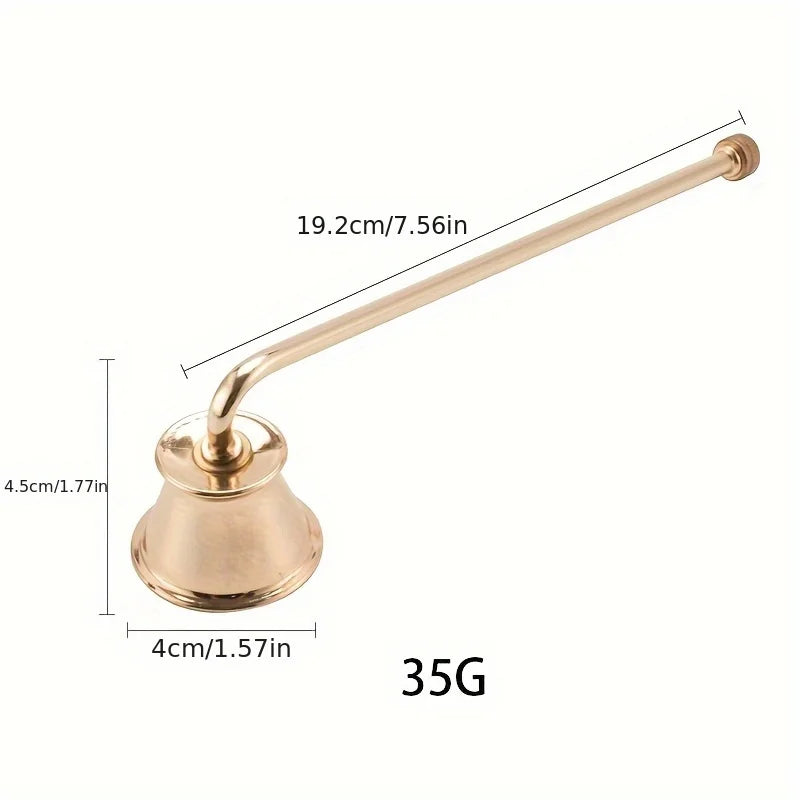 Metal Candle Snuffer – Elegant Multi-Color Candle Extinguisher Candle Snuffer Babs Golden wind chime
