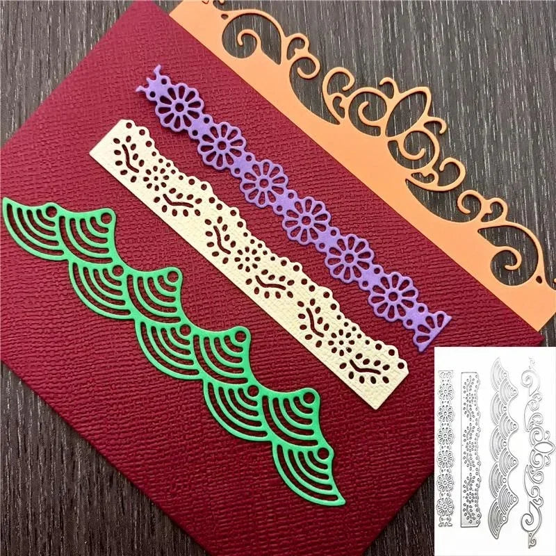 Metal Cutting Dies Flower Lace Scrapbook Card Making Stencils Craft Cutting Dies Babs