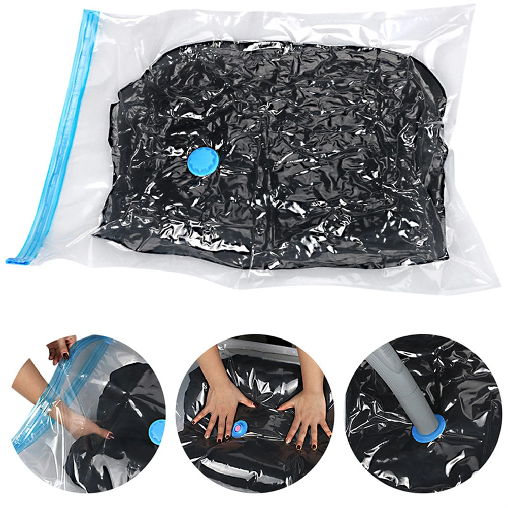 LEENKEA Vacuum Storage Bags – Space-Saving Clothes Organizer Vacuum Storage Bags Babs