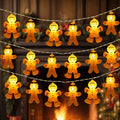 Christmas LED String Lights – Santa, Gingerbread & Xmas Tree LED String Lights Babs B