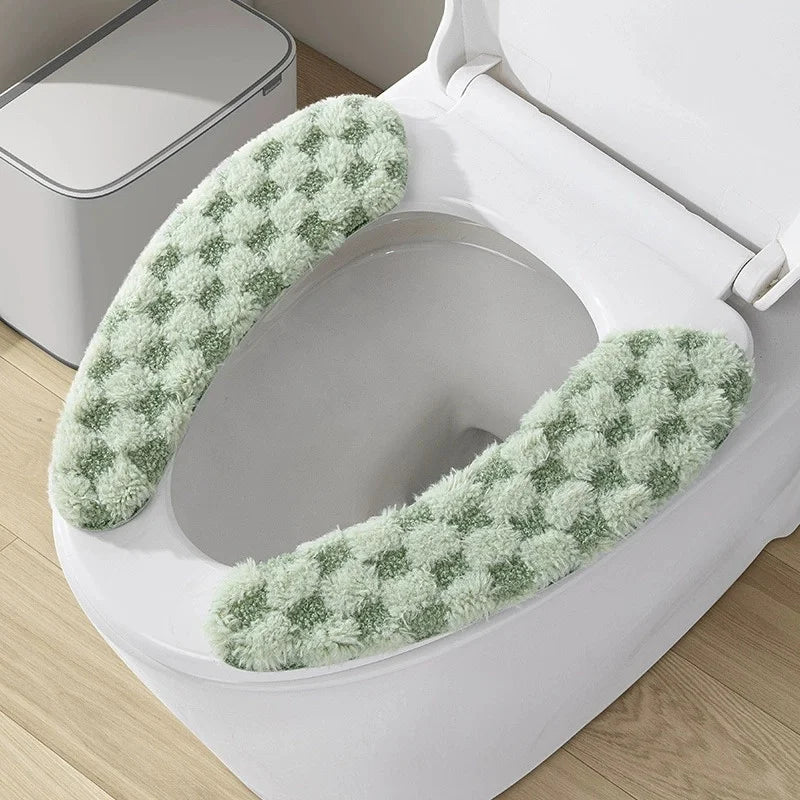 Thick Warm Toilet Seat Cushion Cover – Washable & Reusable Toilet Seat Cushion Babs