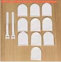 17pc Kitchen Faucet Filter Set – 15 Cartridges & 2 Straps Faucet Filter Set Babs WHITE