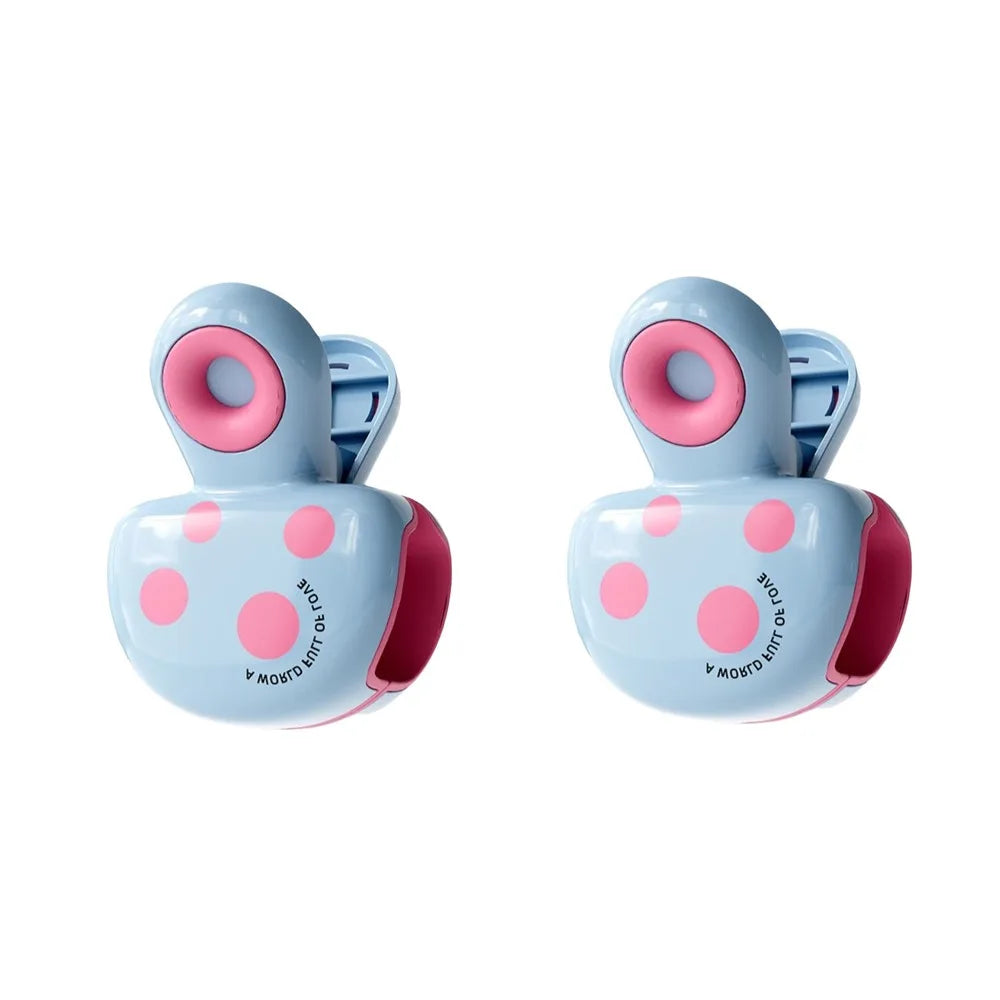 Windproof Cartoon Clothespins – Anti-Slip Clothes Clips 2 Pcs Laundry Clothespins Babs Blue Pink